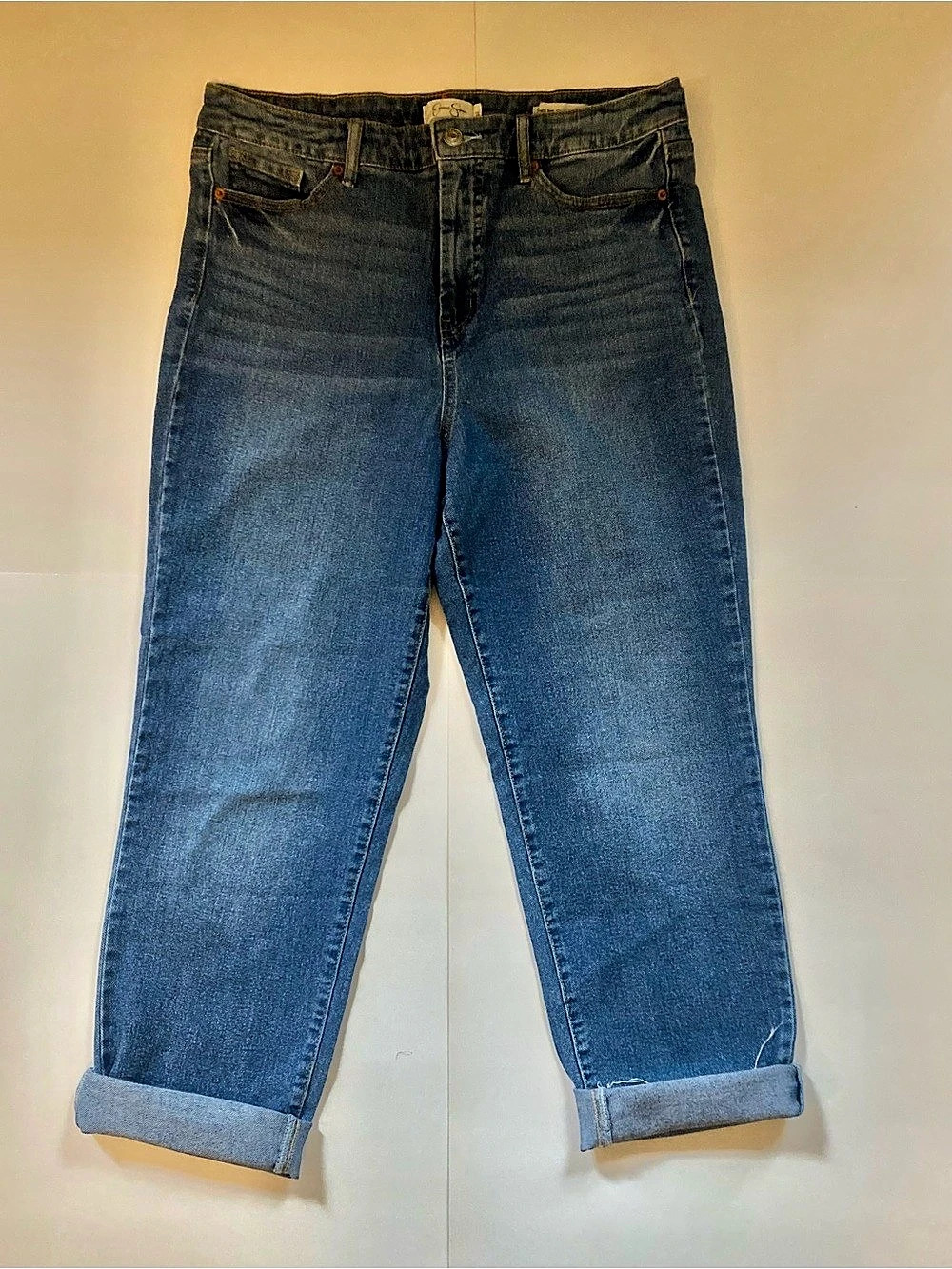 Jessica Simpson Spotlight High Rise Slim Straight Jeans Waist 31
